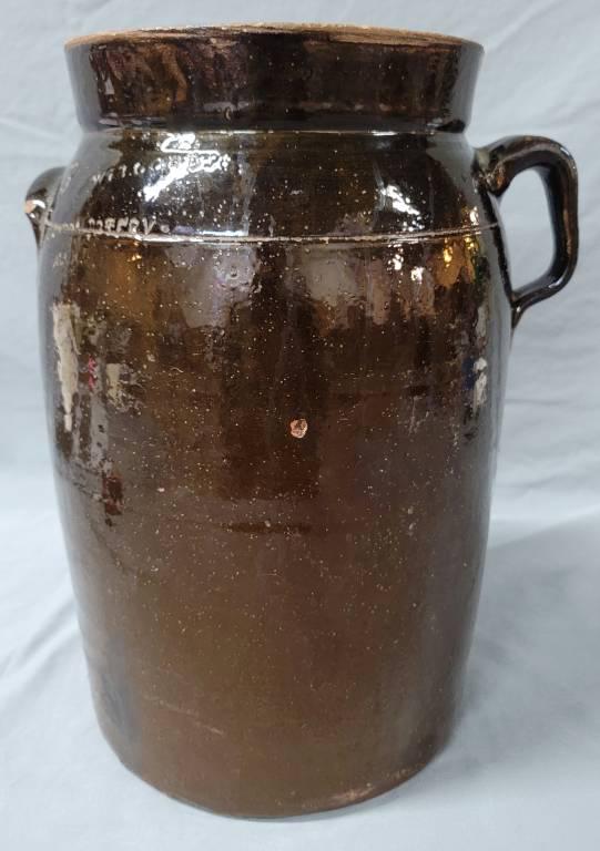 3 Gallon WTB Gordy Alvaton Pottery Co. Churn (1 of 5)