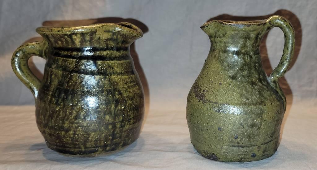 Early Grace Nell Hewell Pottery Pitcher Lot (1 of 3)