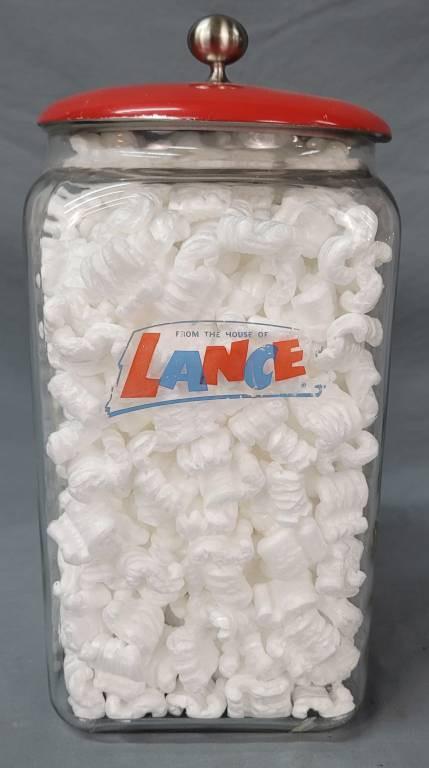 Mint Tall Lance Cracker Jar (1 of 2)