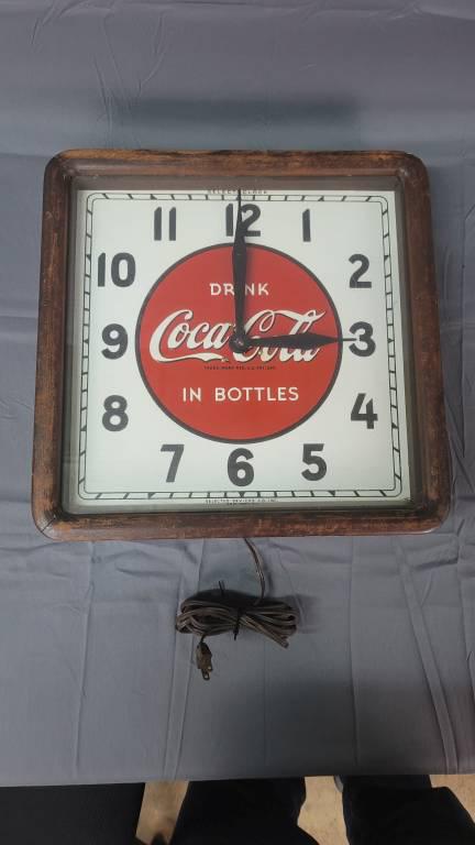 1950s Selecto Clock Coca Cola Clock (1 of 2)