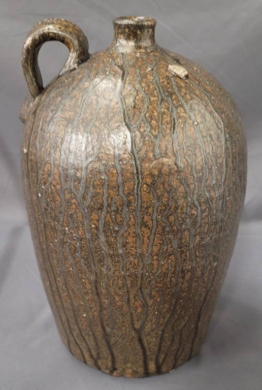 Stunning Crawford Co. Signed Eddie Averett Jug (1 of 6)