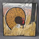 Important John"Cornbread" Anderson Turkey Painting