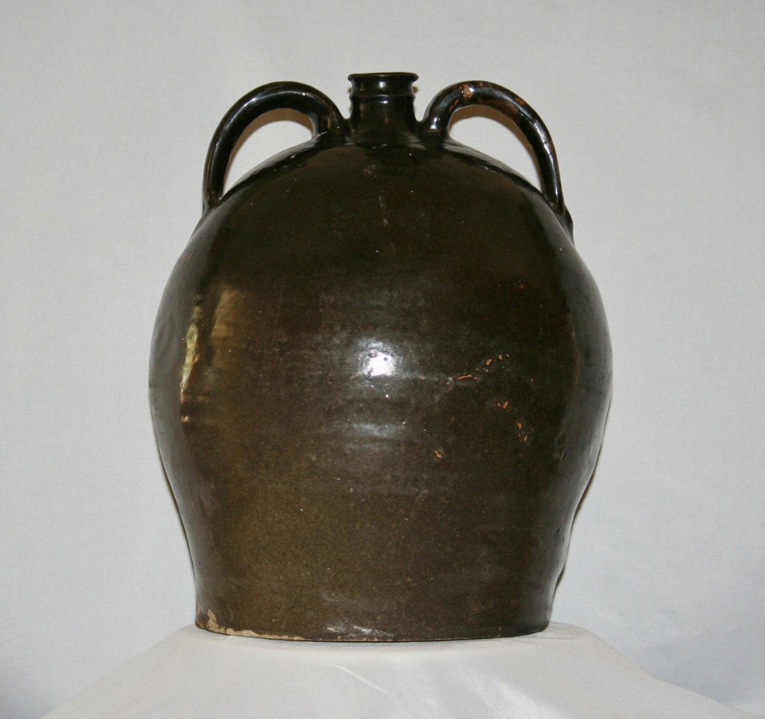 135 Dave Drake Edgefield Double Strap Jug