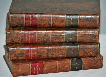 Memoir, Correspondence, and Miscellanies from the: Very rare first edition books. Volumes 1-4 of Thomas Jefferson's papers. Edited by his grandson, Thomas Jefferson Randolph. Please see photos for condition.