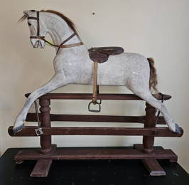 Fine 1870's Rocking Horse