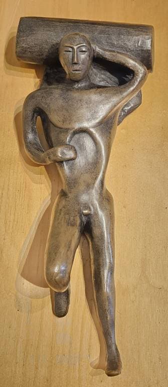 Stanley Bates Bronze Sculpture "Resting Soul" (1 of 4)