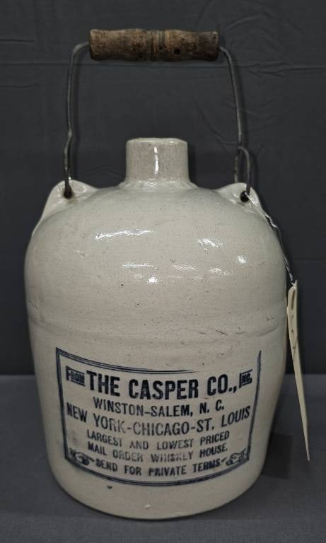 The Casper Company Liquor Stencil Wire Handle Jug 1gal (1 of 2)