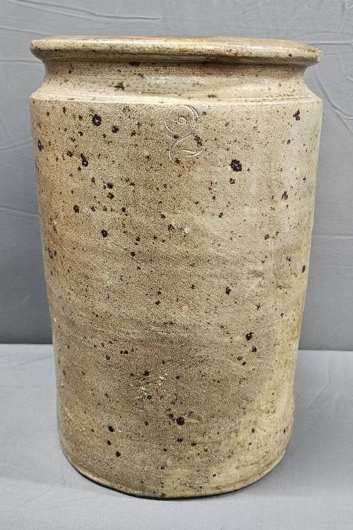 Fine Texas 2gal Stoneware Jar Attributed Hogue Shop (1 of 7)