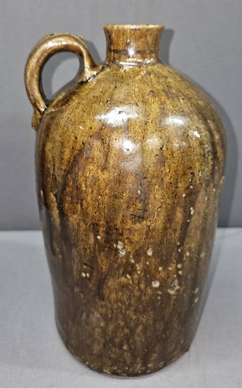 Rare Jerome Avera Signed Crawford Co. Georgia Gallon Jug (1 of 5)