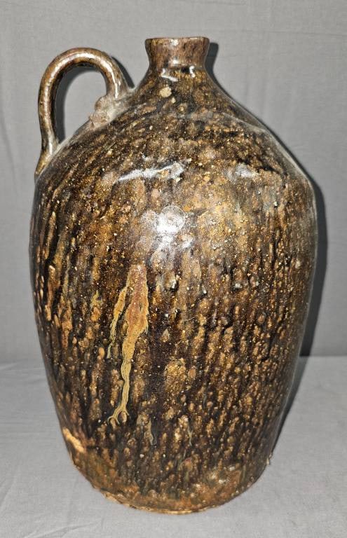 Crawford Co. Signed "JM" Jack Merritt 1 Gallon Jug (1 of 4)