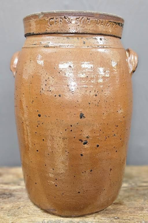 Rare Camelius Brumbeloe & Son Signed Georgia Churn (1 of 4)