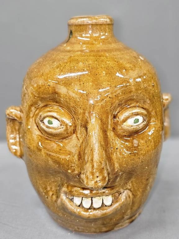 Reggie Meaders 1 Gallon Face Jug (1 of 4)