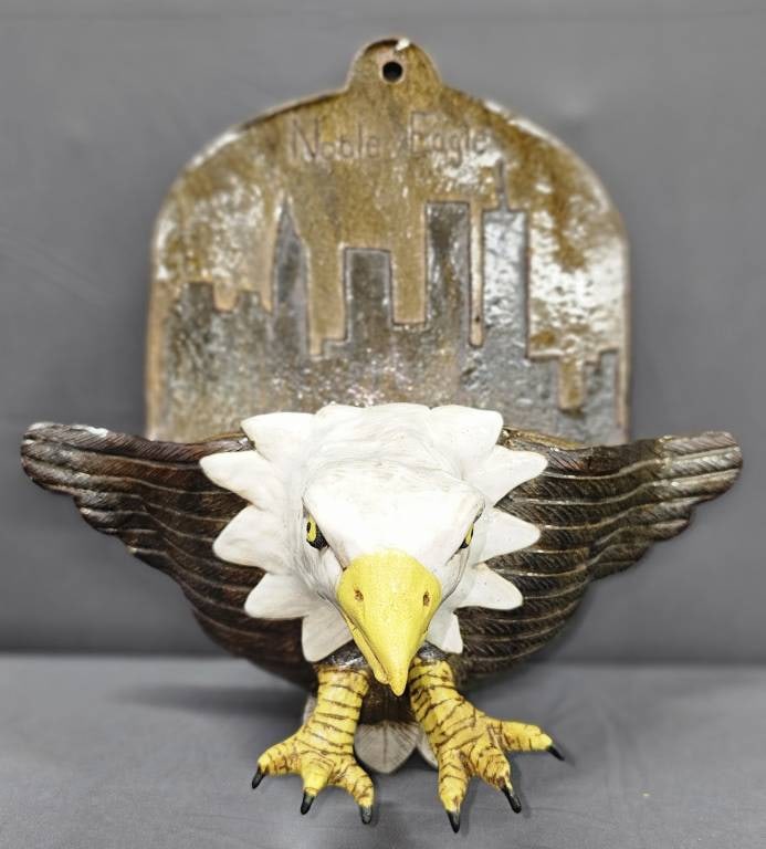 Significant Lin Craven Noble Eagle 9-11-01 Figural (1 of 6)
