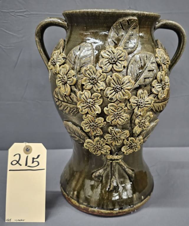 Michael & Pauline Crocker Dogwood Jar (1 of 3)