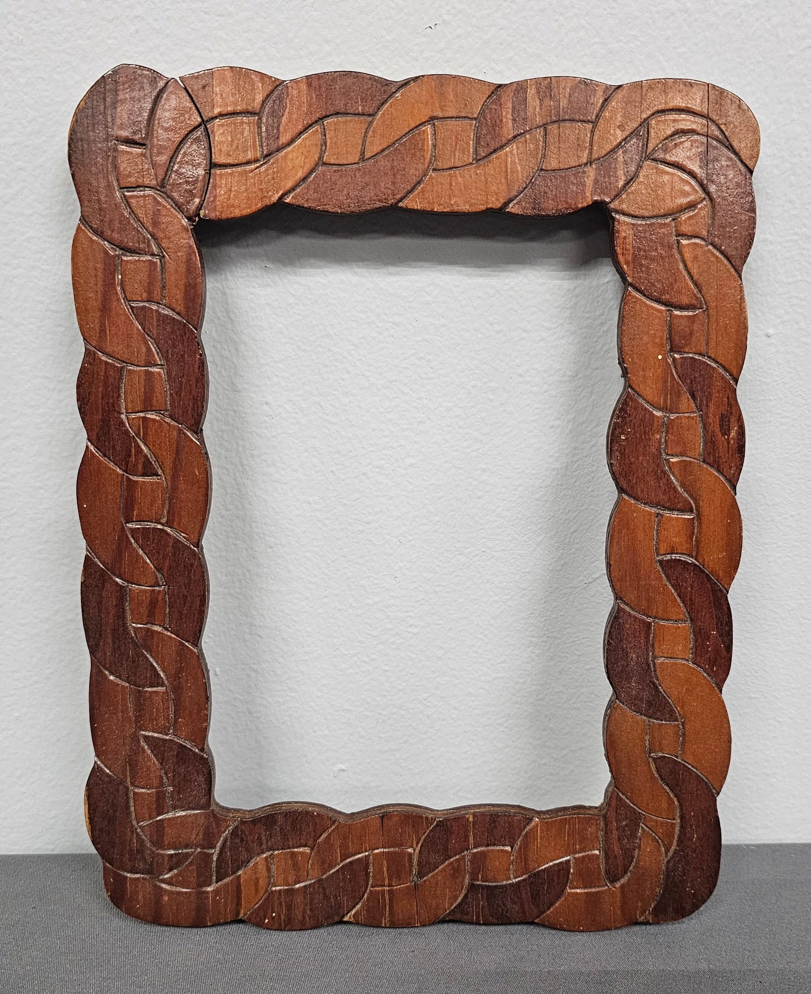 Signed Howard Finster Folk Art Frame (1 of 2)