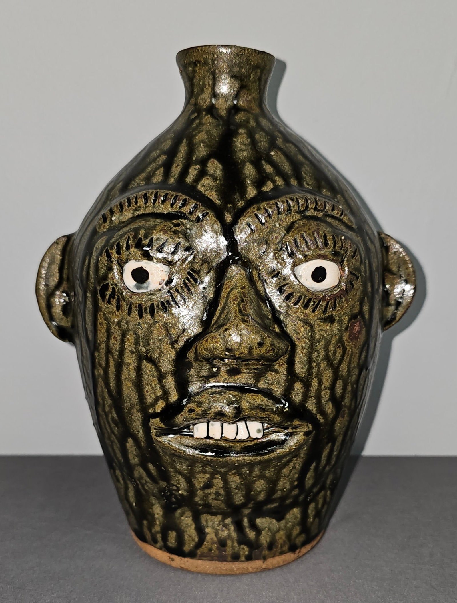 Fine AG Meaders Face Jug (1 of 5)