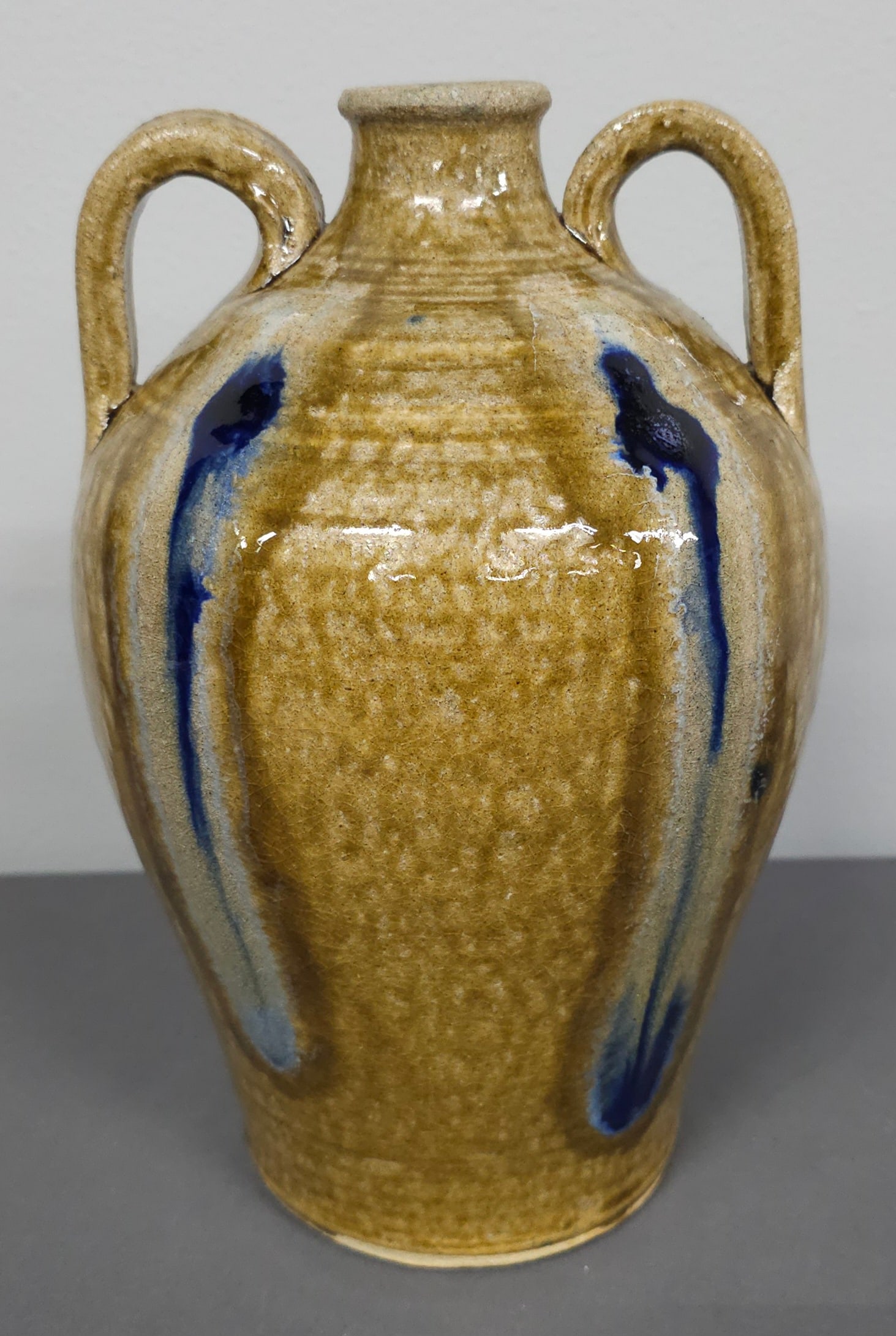 Fine Anita Meaders Double Handle Jug (1 of 3)