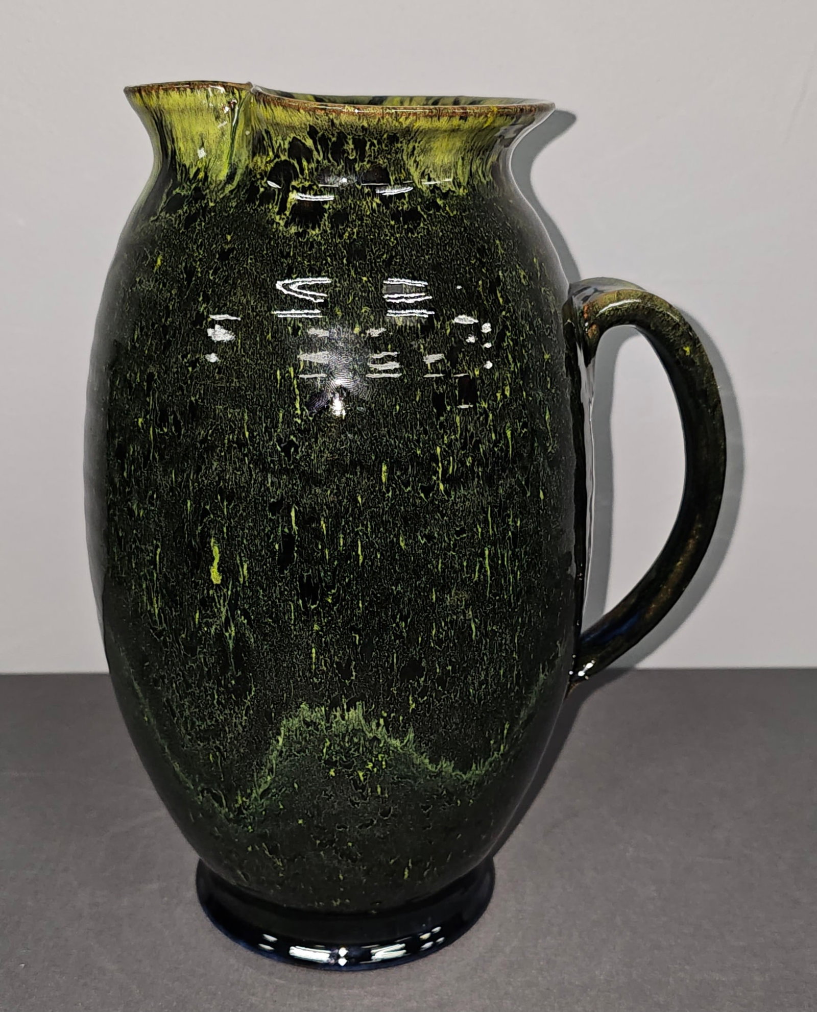 Fine Roger Corn Emerald Green Pitcher (1 of 5)