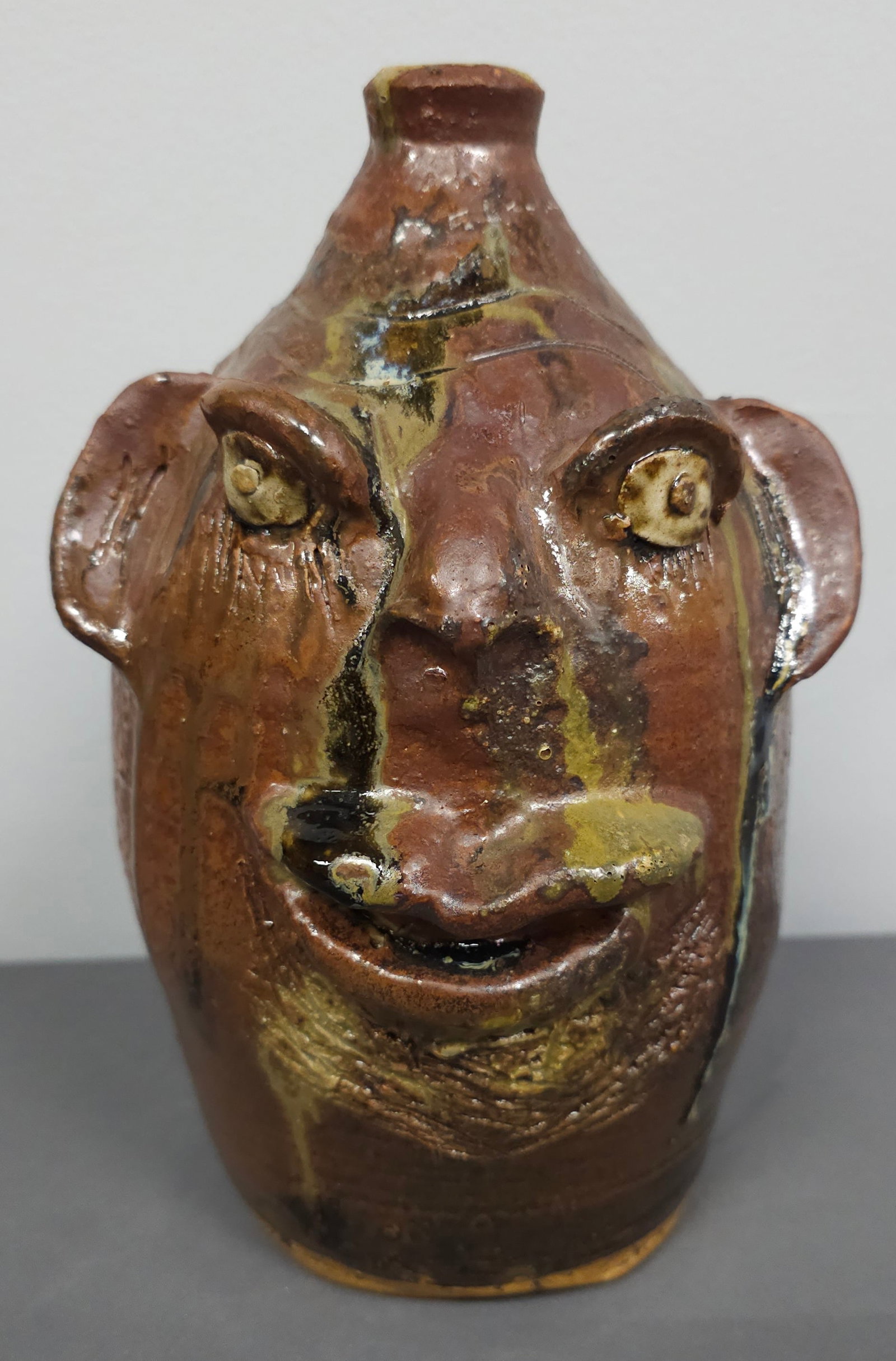Significant Marie Rogers Verse  Face Jug (1 of 5)