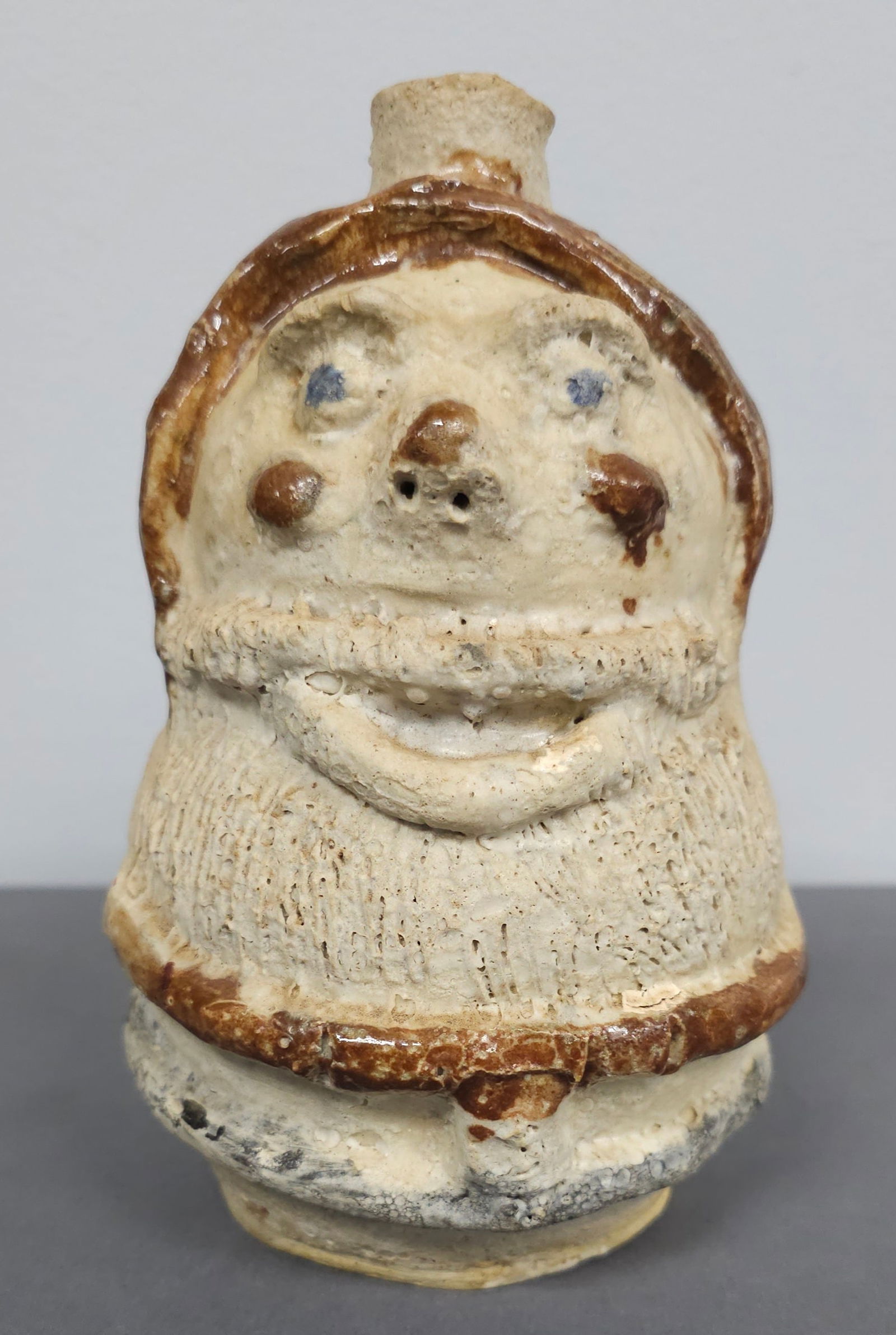 Marie Rogers Santa Claus Folk Pottery Jug (1 of 5)