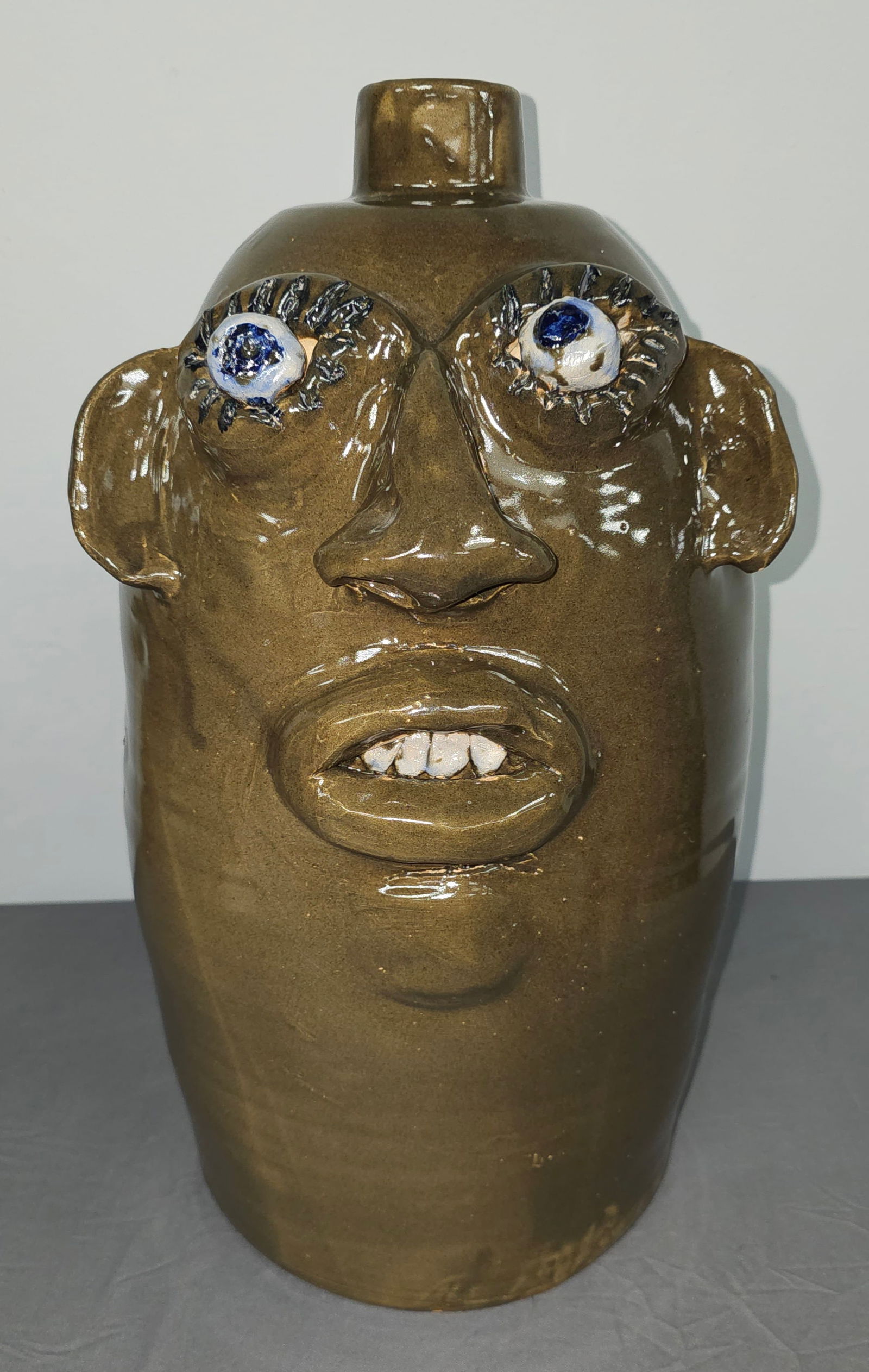 Fine Jerry Brown 5 Gallon Face Jug (1 of 6)