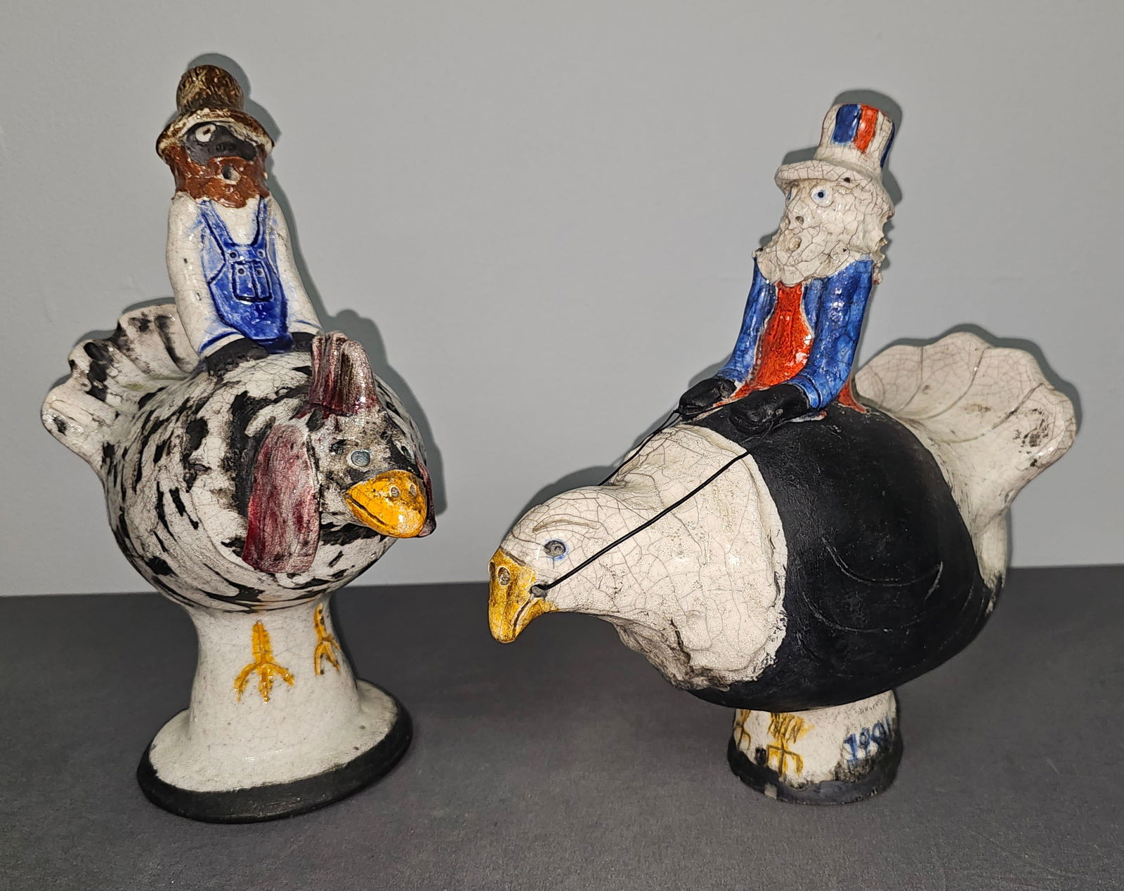 Mike Hanning Folk Pottery Lot (1 of 5)