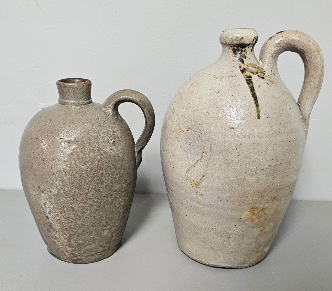 Virginia Salt Glazed Jugs Lot (1 of 3)