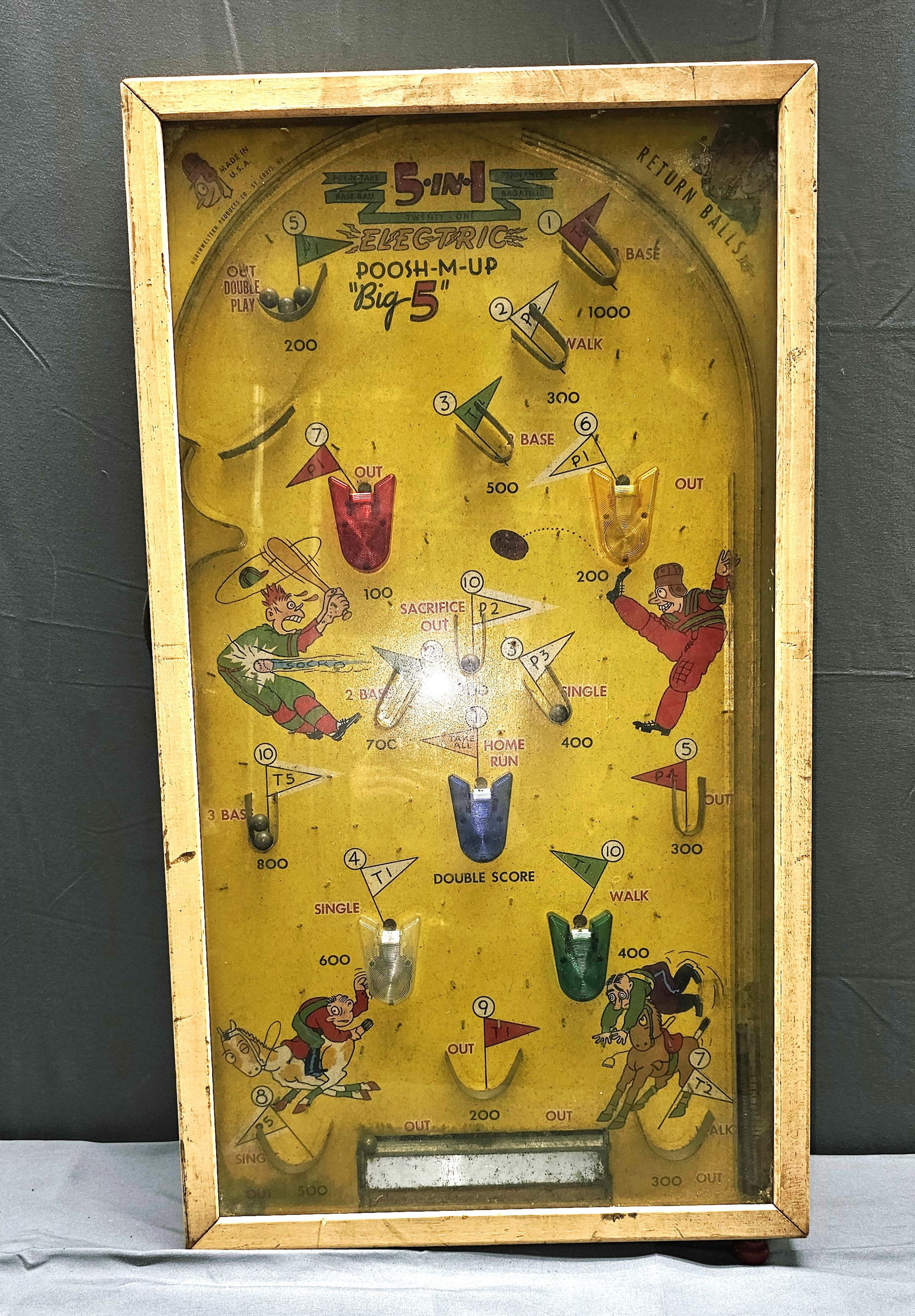 Northwestern Products "Baseball 21 Eletric Pinball (1 of 2)