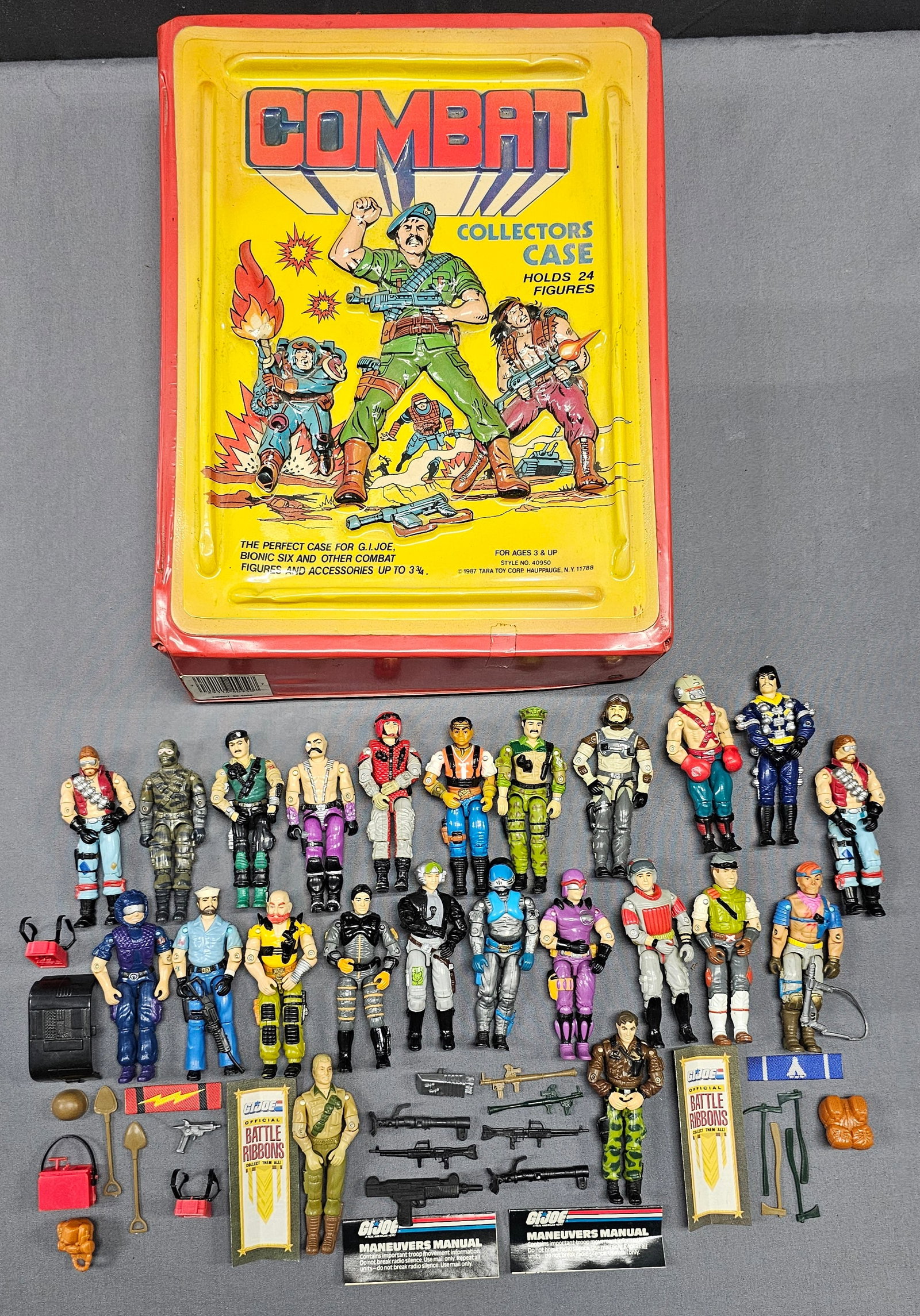 23 Vintage GI-Joe Action Figure Lot (1 of 4)