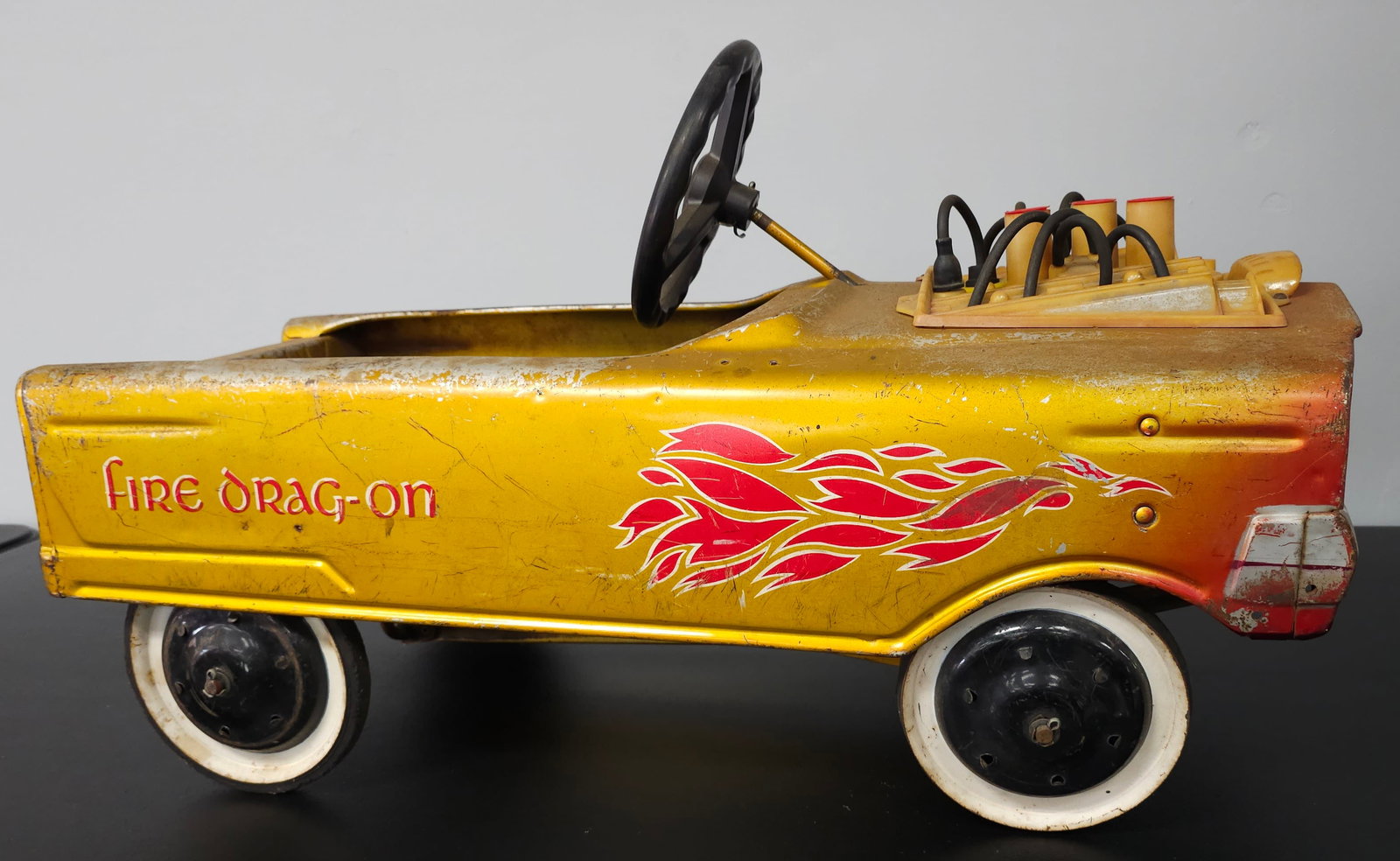 1970 Murray Fire Dragon Pedal Car: 1970 Murray Fire Dragon Pedal Car in original condition.