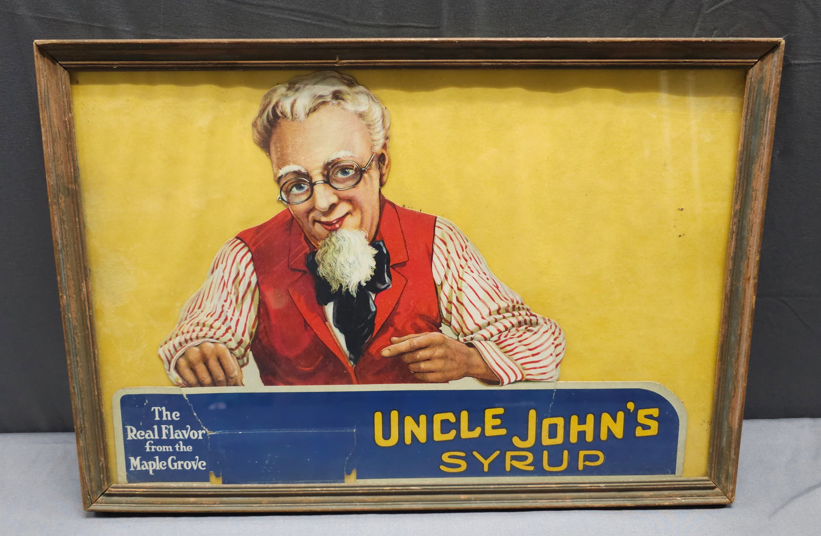 1920s Uncle Johns Syrup Paper Advertisment (1 of 1)