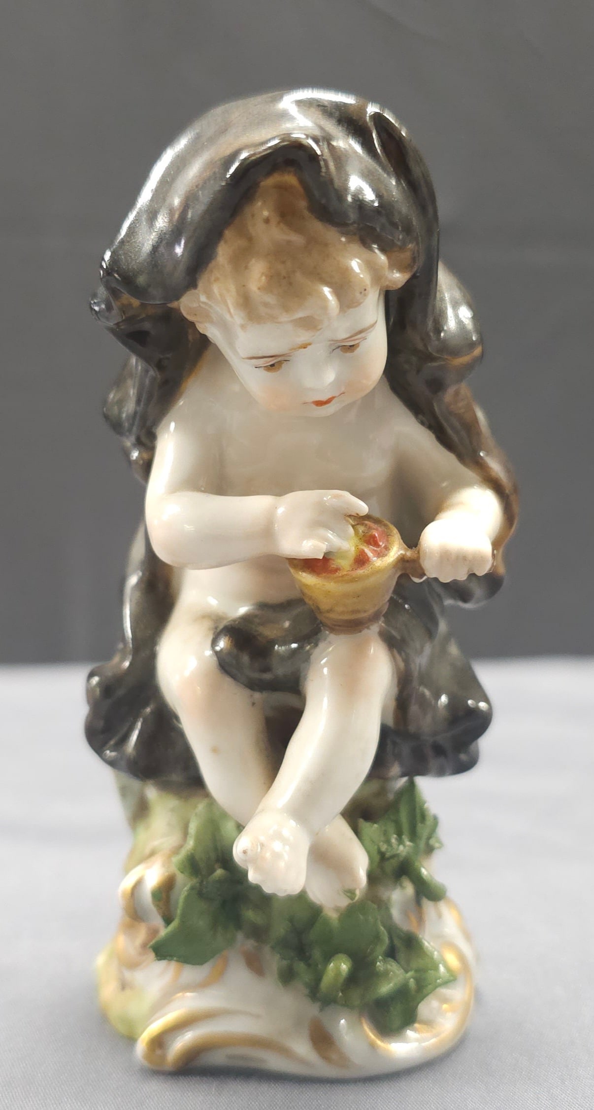 19th Century German Cherub Porcelain Figure (1 of 3)