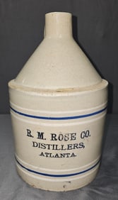 Fine Atlanta R.M. Rose 1 gal Distillers Jug
