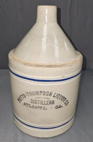 Fine Potts-Thompson Atlanta Ga. Distillers Jug