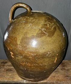 Edgefield South Carolina Signed LM OCT 31, 1857 Dave Drake Jug