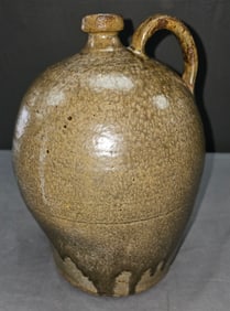 Fine Edgefield South Carolina 1 gal Landrum Jug // Mark