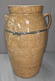 Cobalt Decorated Jug Johnson SC 6gal Churn