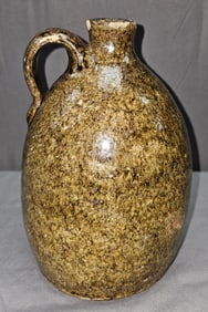 Scarce Signed "P" Thomas Pyles Crawford Co. Quart Jug