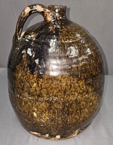 Fine Crawford Co. Signed WB Washington Becham Jug