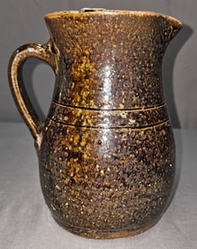 1890s Crawford Co. Merritt Shop 1/2gal Pitcher