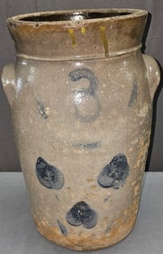 Decorated Clown Face Churn CS Kline Atlanta Ga.