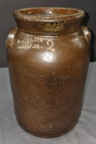 Fine BS Salter Delray, Georgia 2gal Churn