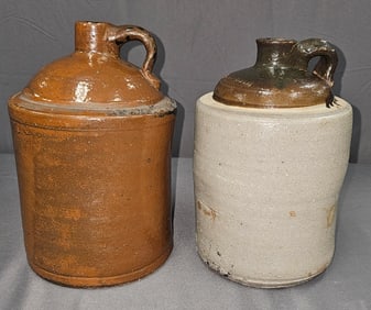 Rare Signed EC Brown Atlanta, GA 1/2gal Jug Lot