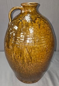 Fine Catawba Valley NC Nelson Bass 4gal Syrup Jar