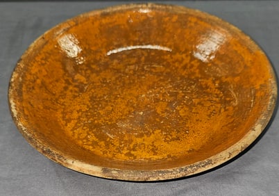 Early North Carolina Redware Plate
