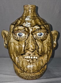 Stunning Lanier Meaders Face Jug
