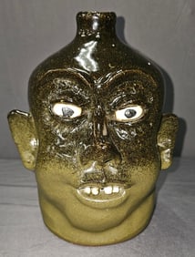 Fine Lanier Meaders Face Jug 1970s
