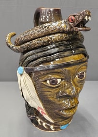 Lin Craven Native American Spirit Face Jug #6