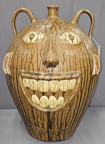 Todd Hewell 12 Gallon Face Jug