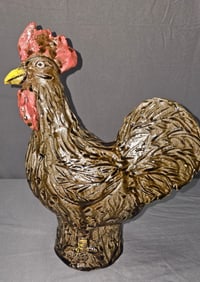 2001 Nan Dean Folk Pottery Rooster #7